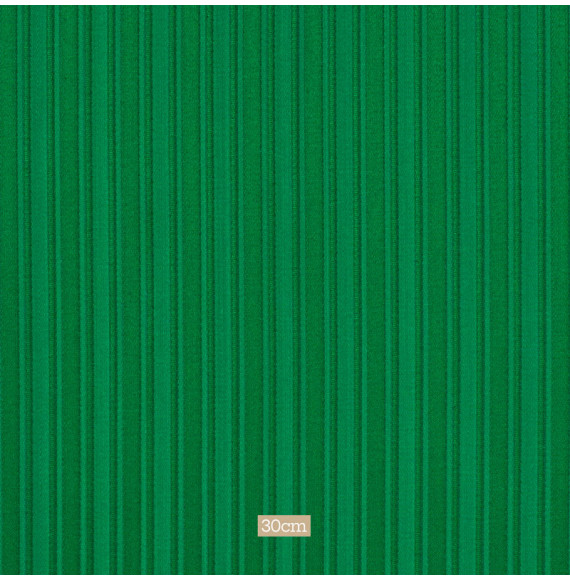 Tissu-d'ameublement-vintage-lignes-vertes-satinées