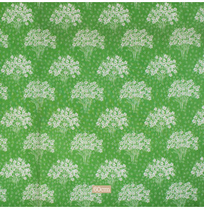 Tissu-d'ameublement-vintage-bouquets-blancs
