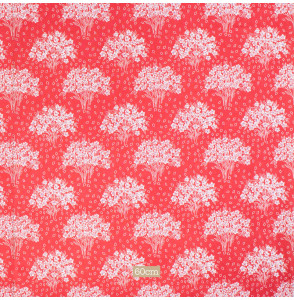 Tissu-d'ameublement-vintage-bouquets-blancs