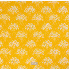 Tissu-d'ameublement-vintage-bouquets-blancs