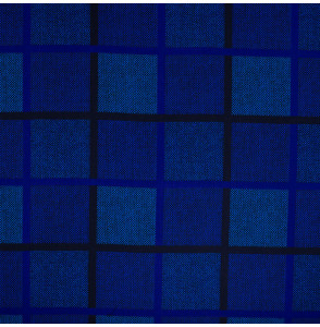 EXCEPTIONNEL-TISSU-FINE-LAINE-DE-LA-MAISON-ABRAHAM-QUADRILLAGE-BLEU-ET-MAUVE