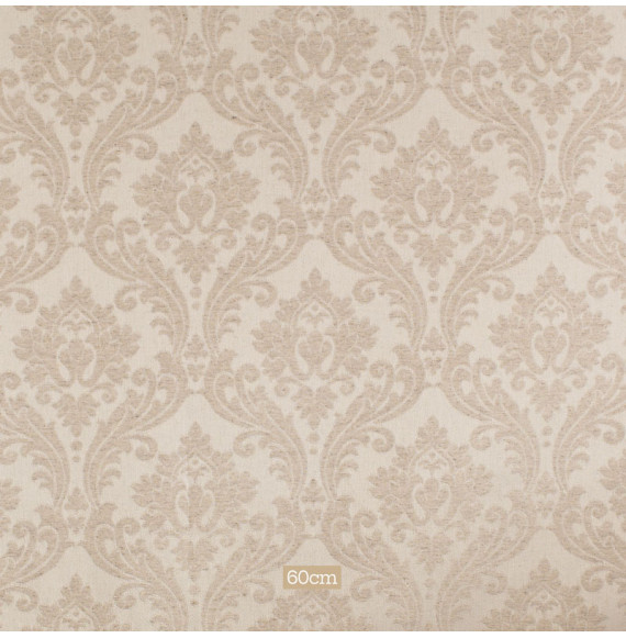 Tissu-280cm-ameublement-jacquard-motif-damas-lin