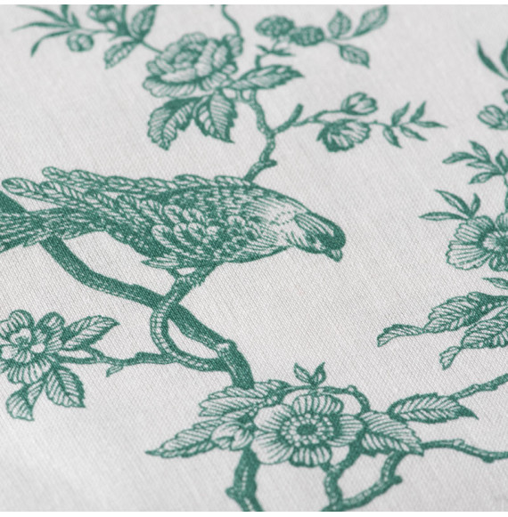 Tissu-280cm-coton-mésange-vert