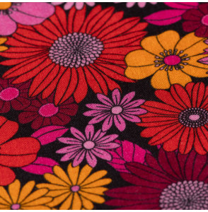 Stof-viscose-orange-en-roze