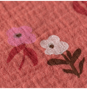 Tissu-double-gaze-rosa-marsala-petites-fleurs