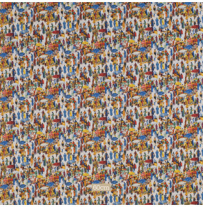 Tissu-coton-multicolore-marché-africain