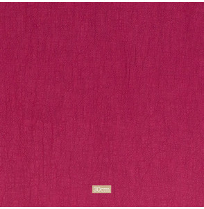 Tissu-ramie-aspect-lin-lavé-framboise