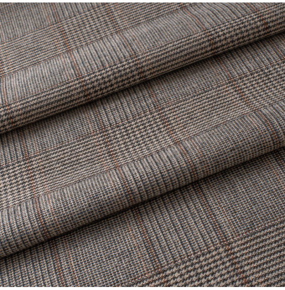 WOL-STOF---GRIJS-EN-WIT-RASTER-OP-GRIJZE-CHEVRON-ACHTERGROND