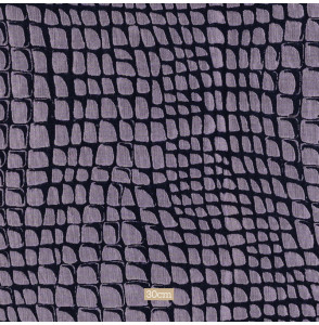 TISSU-JACQUARD-STYLE-CROCODILE-BLEU-GRIS