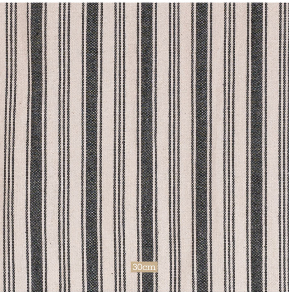 Tissu-coton-naturel-ligné-noir