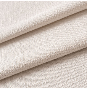 Tissu-look-lin-épais-écru