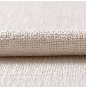 Tissu-look-lin-épais-écru