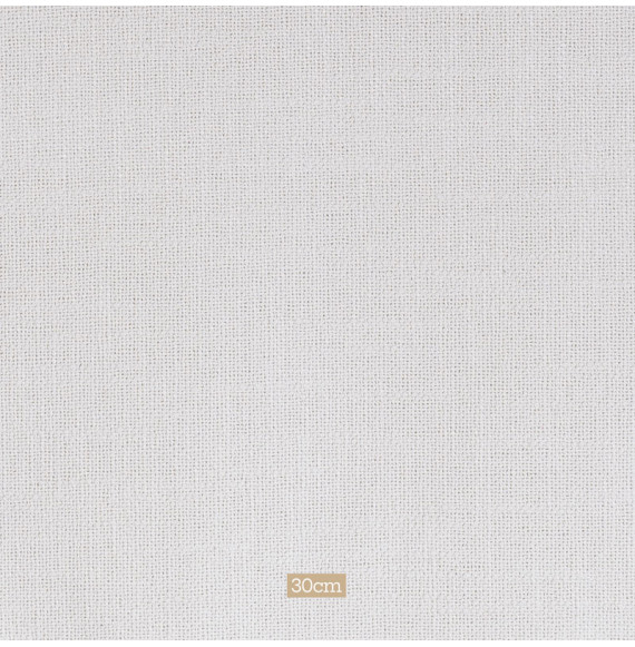 Tissu-look-lin-épais-écru