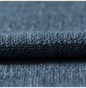 Tissu-look-lin-épais-bleu