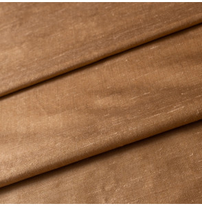 TISSU-SOIE-SAUVAGE-BEIGE-DORÉ
