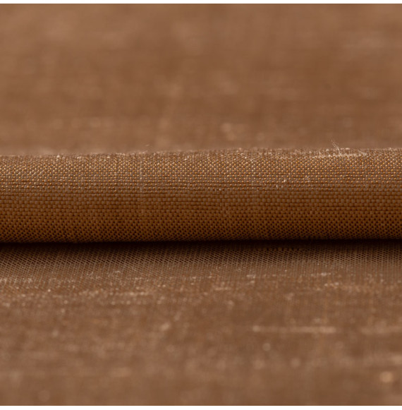 TISSU-SOIE-SAUVAGE-BEIGE-DORÉ