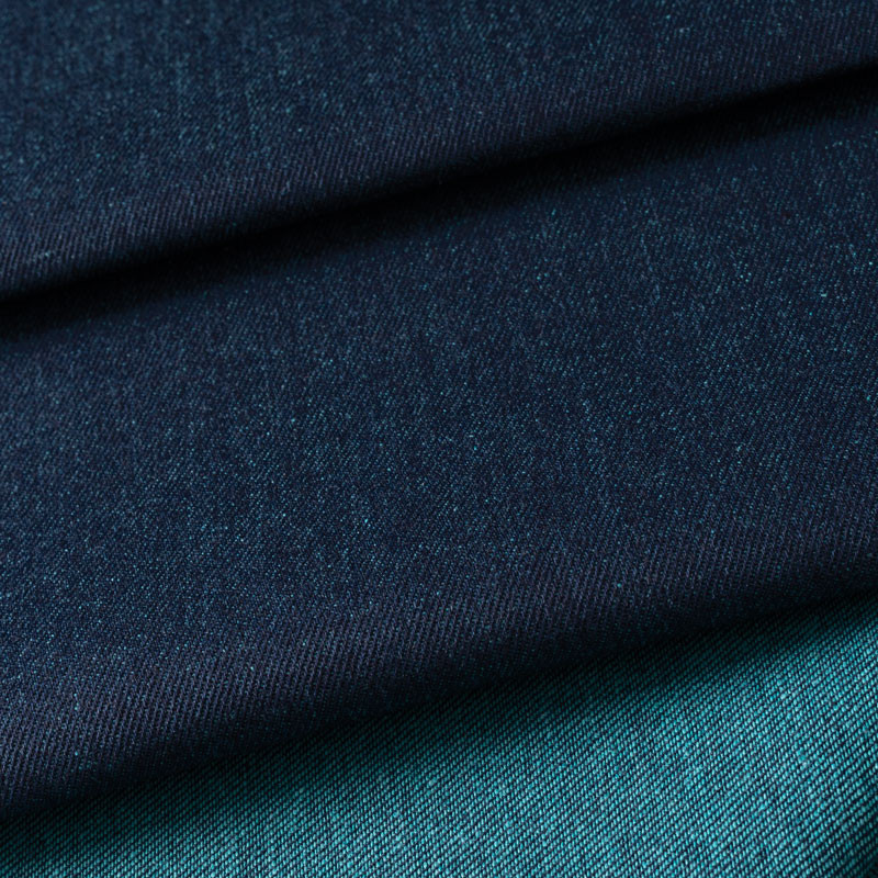 Tissu-jean's-coloré-turquoise