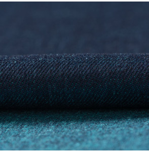 Tissu-jean's-coloré-turquoise