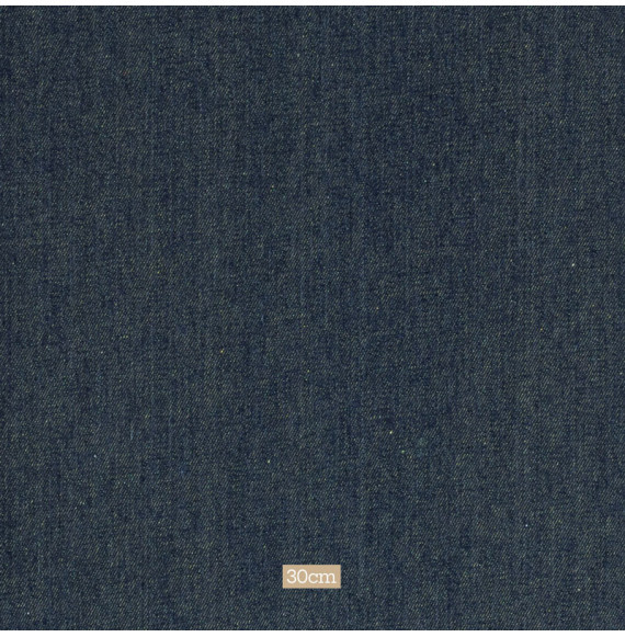 Katoenen-denim-stof-geel