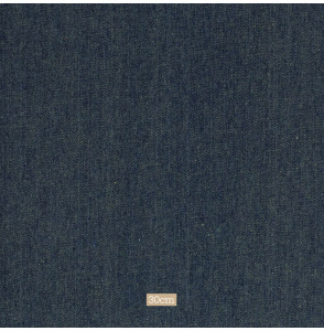 Katoenen-denim-stof-geel