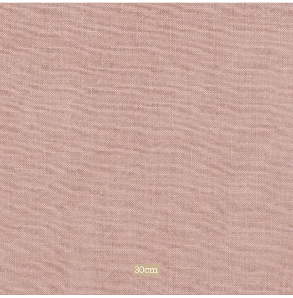 Tissu-lin-stonewash-or-rose