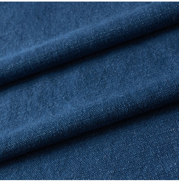 Tissu-lin-coton-Stonewash-indigo