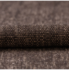 Tissu-lin-épais-chiné-naturel-et-marron