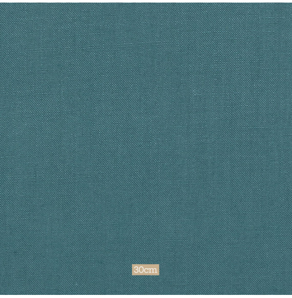 Tissu-lin-turquoise