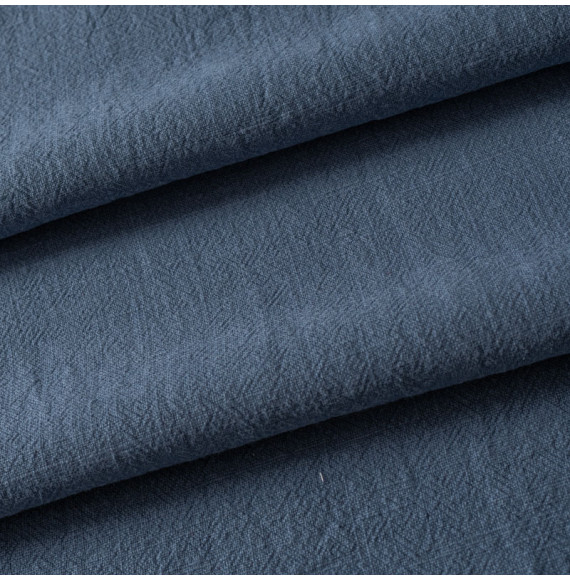 Tissu-ramie-aspect-lin-lavé-bleu-denim