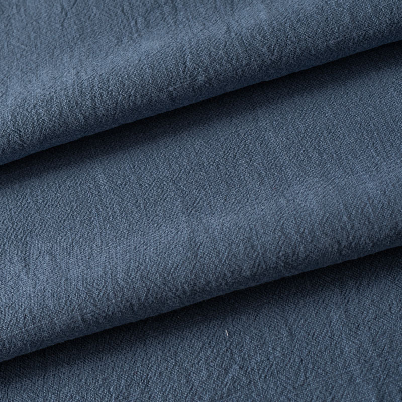 Tissu-ramie-aspect-lin-lavé-bleu-denim