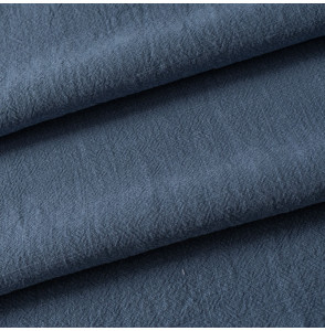 Tissu-ramie-aspect-lin-lavé-bleu-denim