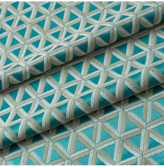 Decoratiestof-Byzance-brandvrij-aqua