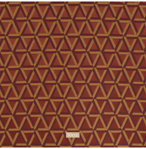 Decoratiestof-Byzance-brandvrij-oranje-rood