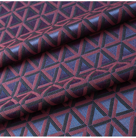 Tissu-d'ameublement-Byzance-non-feu-aubergine