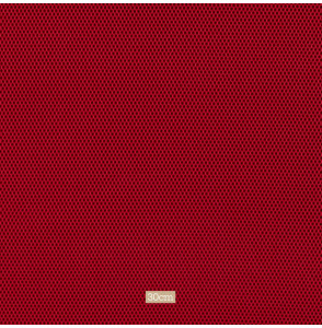 Stof-visnet-3D-rood