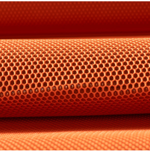 Stof-visnet-3D-oranje