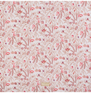 Tetra-Stof-met-bloemen-rood