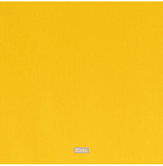 Tissu-coton-uni-safran