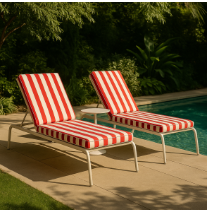 Tissu-320cm-outdoor-rayure-5/5-rouge