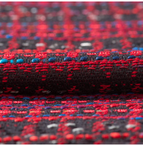 TISSU-TWEED-MAHLIA-KENT--NOIR-ET-ROUGE