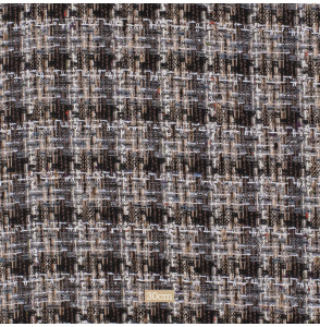 TISSU-TWEED-LINTON-TWEED---NOIR-ET-GRIS