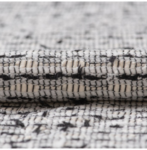 TISSU-LINTON-TWEED--BLEU-ET-BLANC