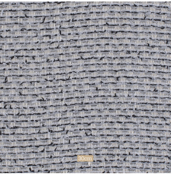 TISSU-LINTON-TWEED--BLEU-ET-BLANC