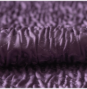 TISSU-STRETCH-CLOQUÉ-COUSU--MAUVE
