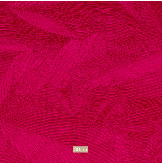 TISSU-SOIE-GAUFRÉE--FUSCHIA