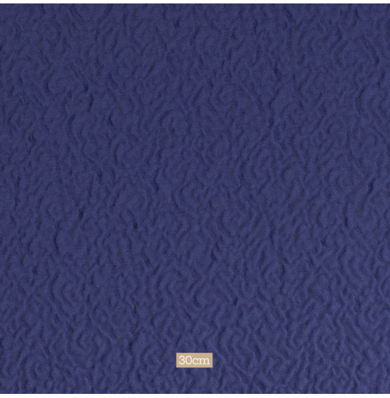 TISSU-GAUFRÉ-MAUVE