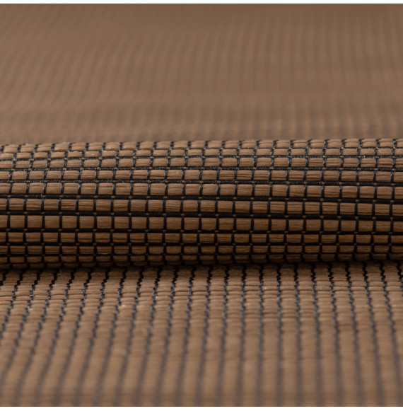 Tissu-structuré-non-feu-bronze