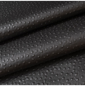 Tissu-simili-cuir-autruche-noir