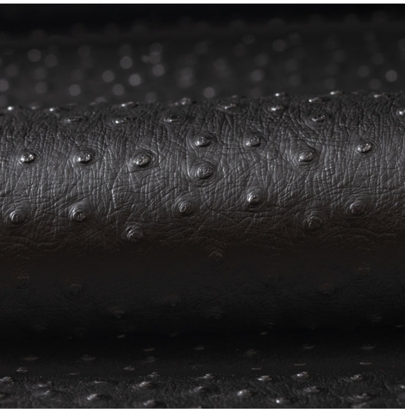 Tissu-simili-cuir-autruche-noir