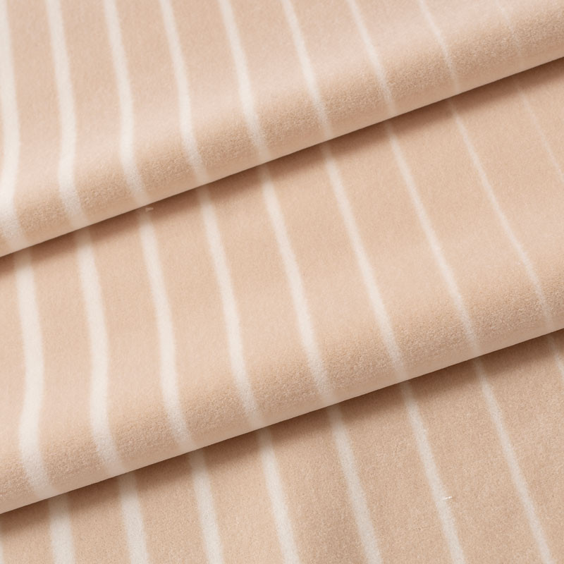 Tissu-velours-rayé-beige-et-blanc